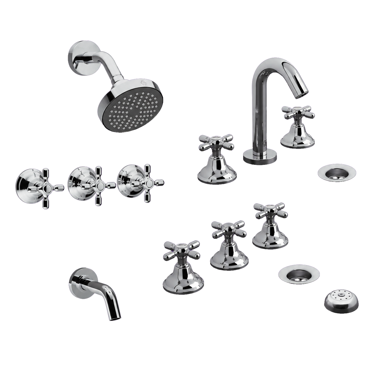 Newport Plus — Kit de grifería para baño