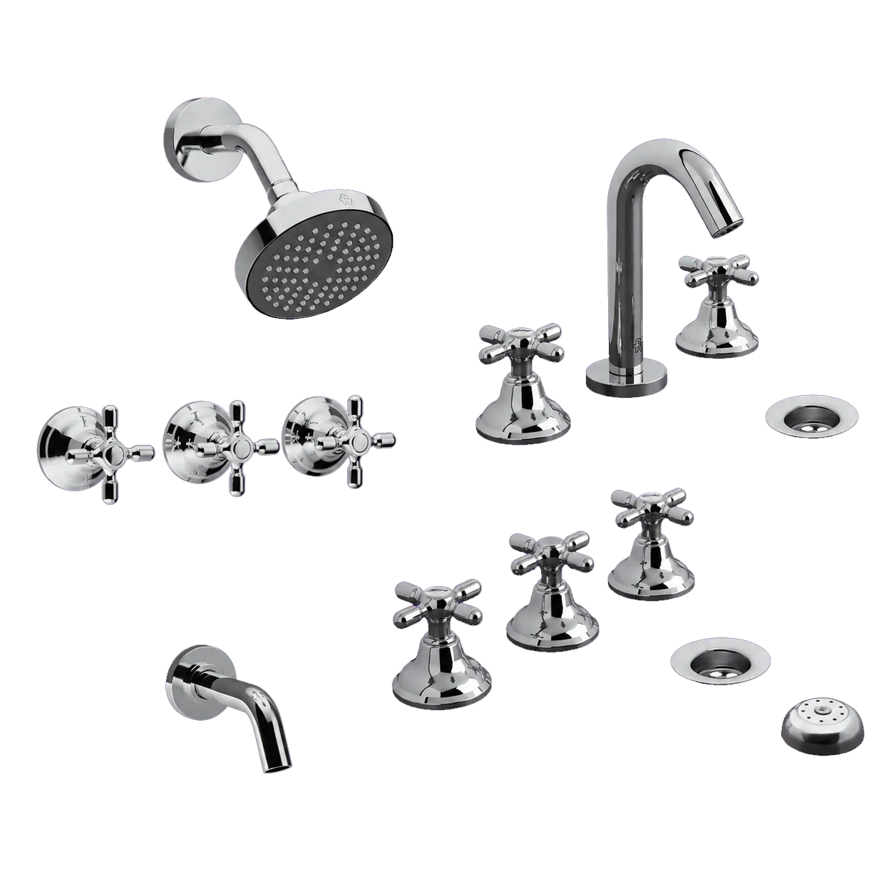 Newport Plus — Kit de grifería para baño