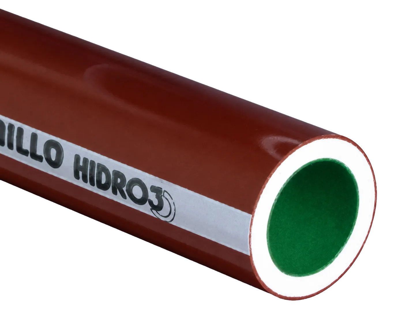 Hidro 3 verde - Tuberías para agua caliente
