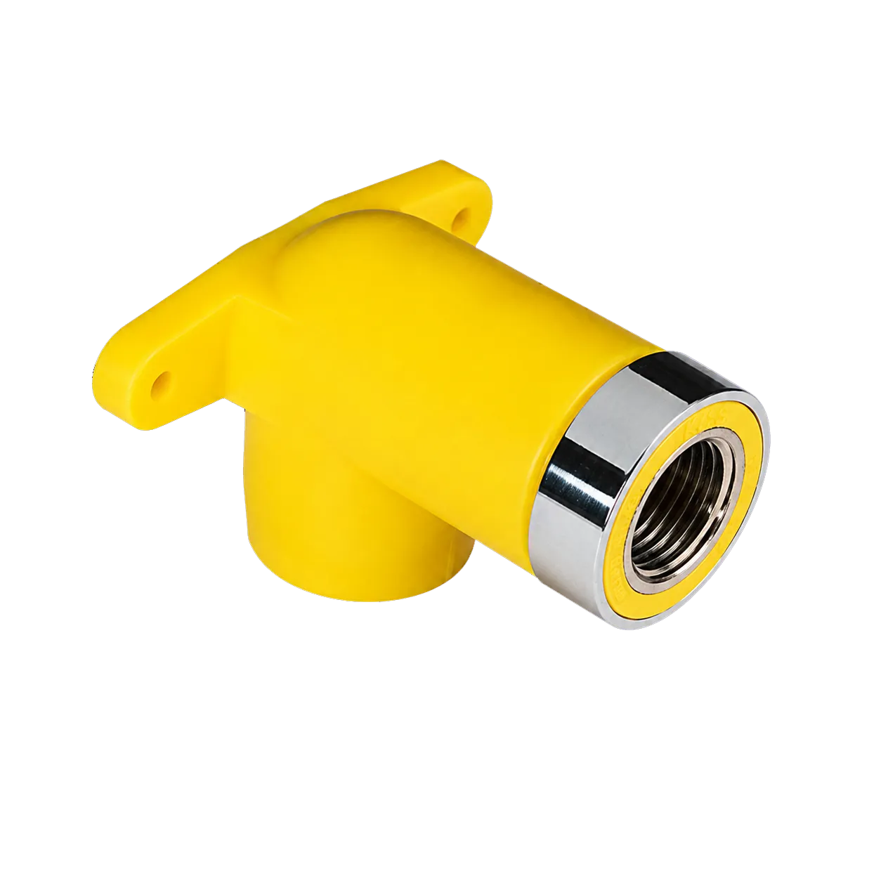 Codo 90° c/ base hembra extra larga