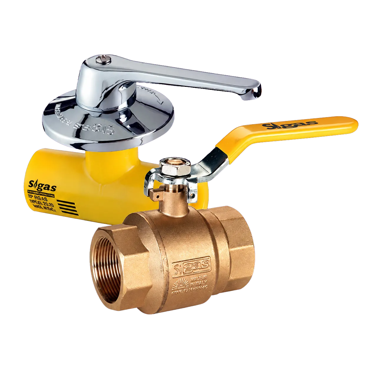 Llave de paso esférica